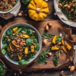 acorn squash vegetarian sides