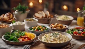 alfredo pasta side dishes