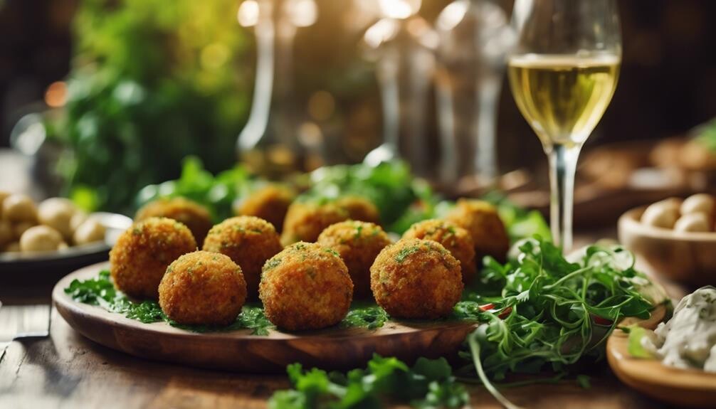arancini balls side dishes