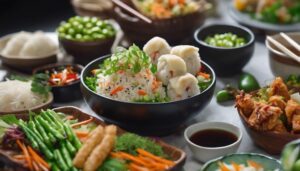 asian chicken salad sides