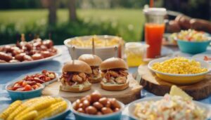 bbq chicken sliders sides