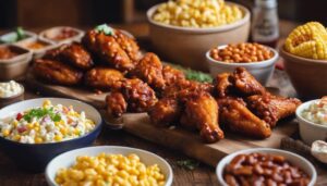 bbq wings side dishes