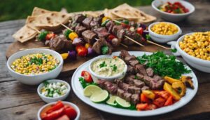 beef kebab side dishes