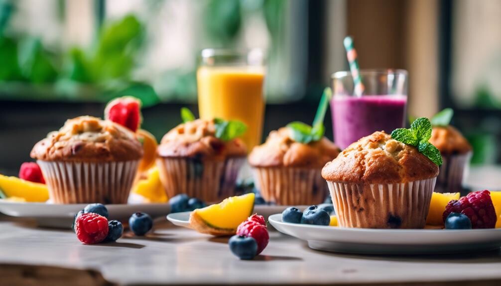 blended fruit and vegetables