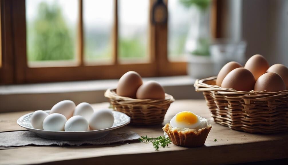 boiling eggs for breakfast