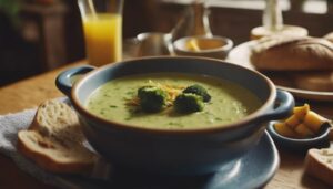 broccoli cheddar soup sides
