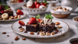 brownie dessert side dishes