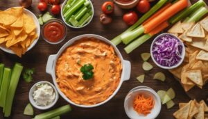buffalo chicken dip sides