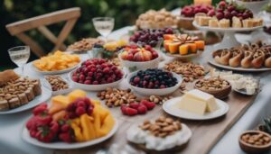 cake party side dishes