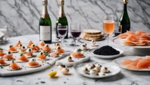 caviar side dish ideas