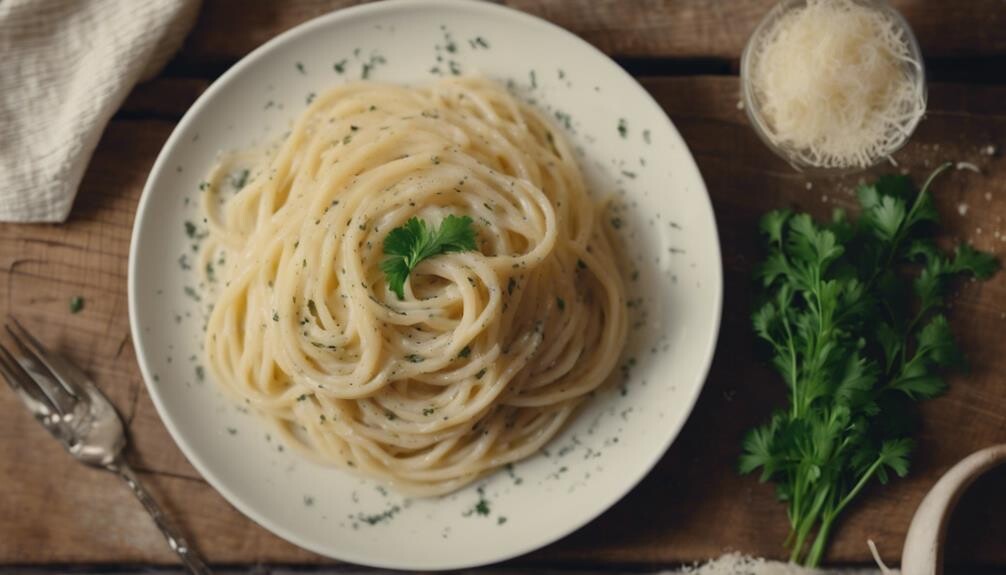 cheese and pepper pasta