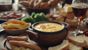 cheese fondue dinner sides