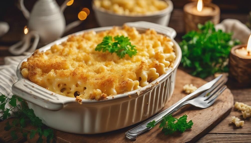 cheesy creamy comfort food