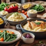 chicken and noodle sides