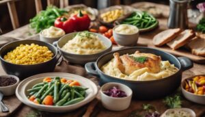 chicken and noodle sides