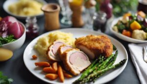 chicken cordon blue sides