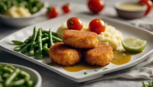 chicken croquette side dishes
