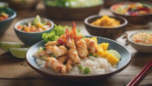 chicken long rice sides