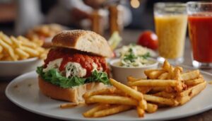 chicken parmesan sandwiches sides