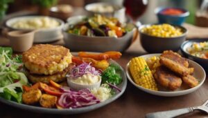 chicken patty side dishes