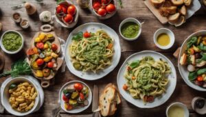 chicken pesto pasta sides