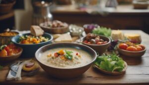 chicken rice soup sides