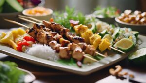 chicken satay side dishes