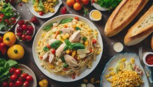 chicken spaghetti side dishes