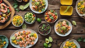 cilantro lime shrimp sides