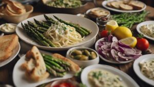 clam sauce side dishes