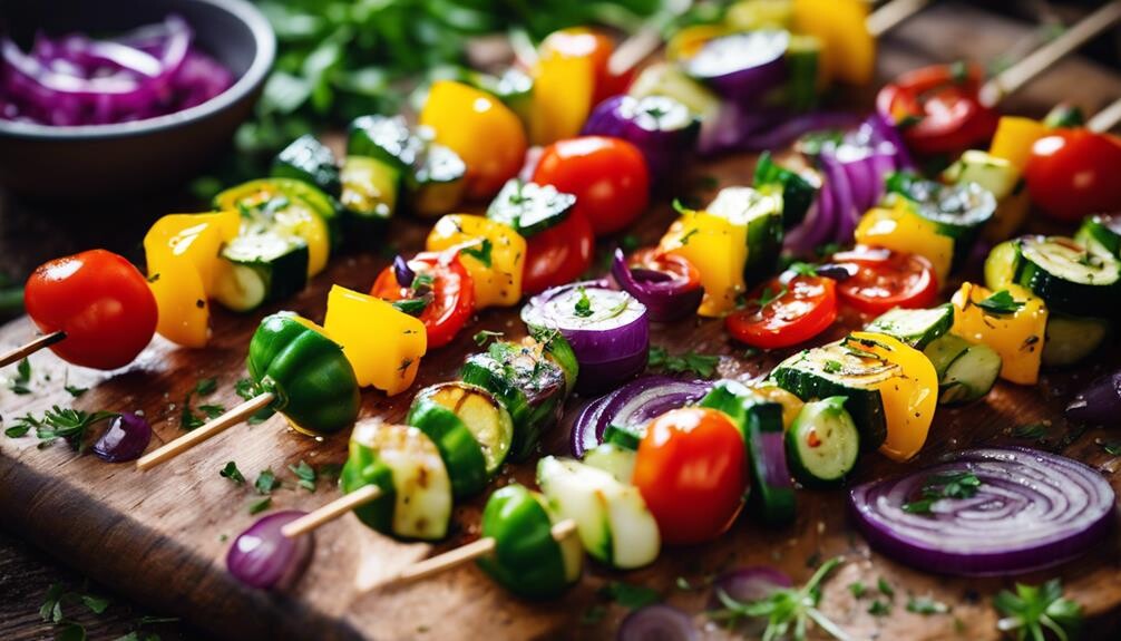 colorful and delicious meal