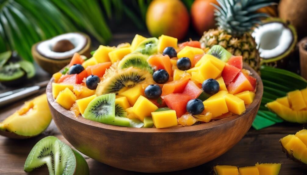 colorful and refreshing mix