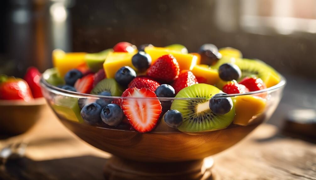 colorful fruit salad recipe