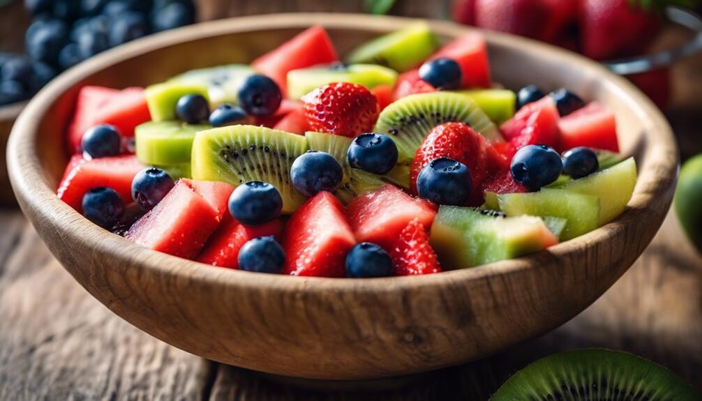 colorful juicy delicious medley