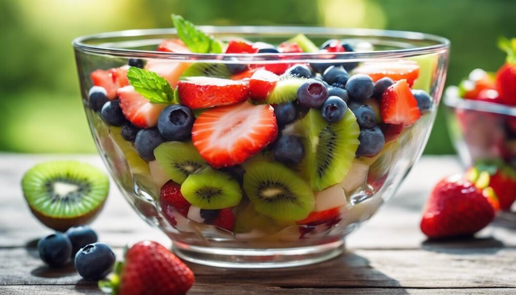 colorful juicy mixed flavors