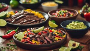 complement beef fajitas perfectly