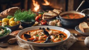 complement cioppino with sides