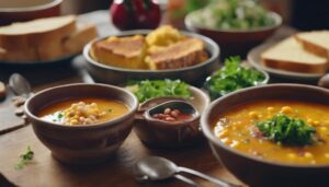 complementing 15 bean soup