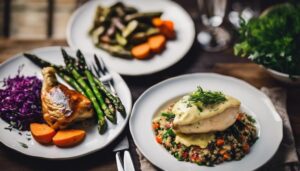 complementing artichoke chicken perfectly