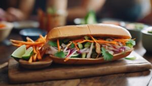 complementing bahn mi flavors