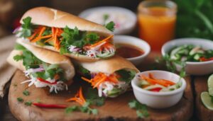 complementing banh mi flavors