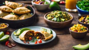 complementing beef empanadas with sides