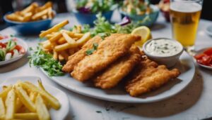 complementing beer battered fish