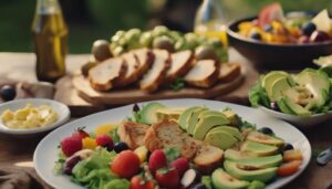 complementing caesar salad with sides