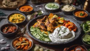 complementing chicken masala flavors