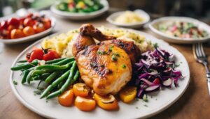 complementing citrus chicken dishes