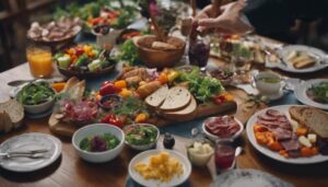 complementing cold soup dishes