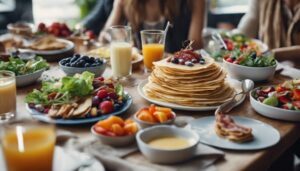 complementing crepes with sides