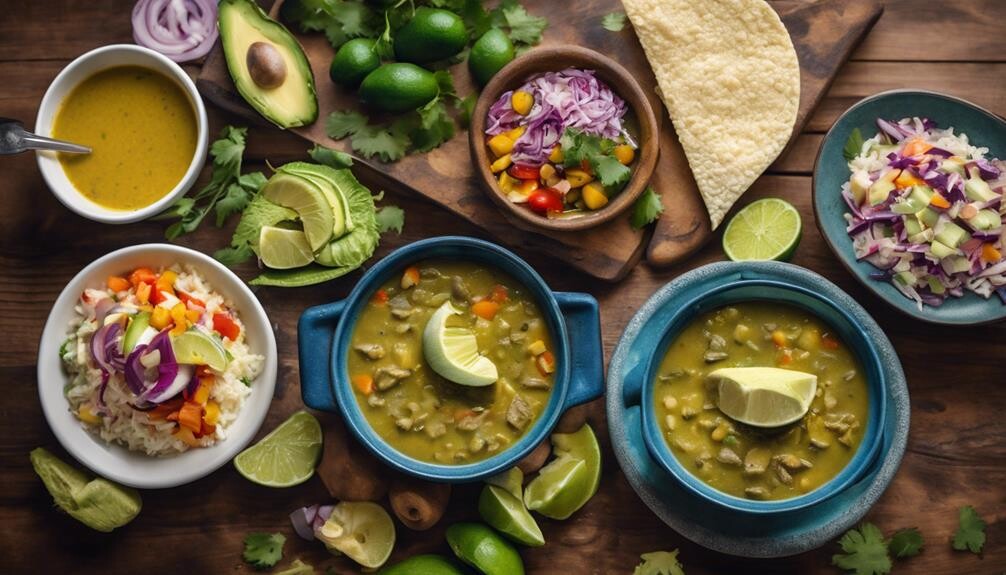 complementing green chili stew