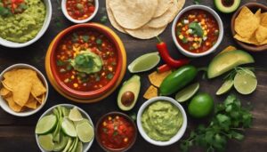 complementing mexican soup perfectly